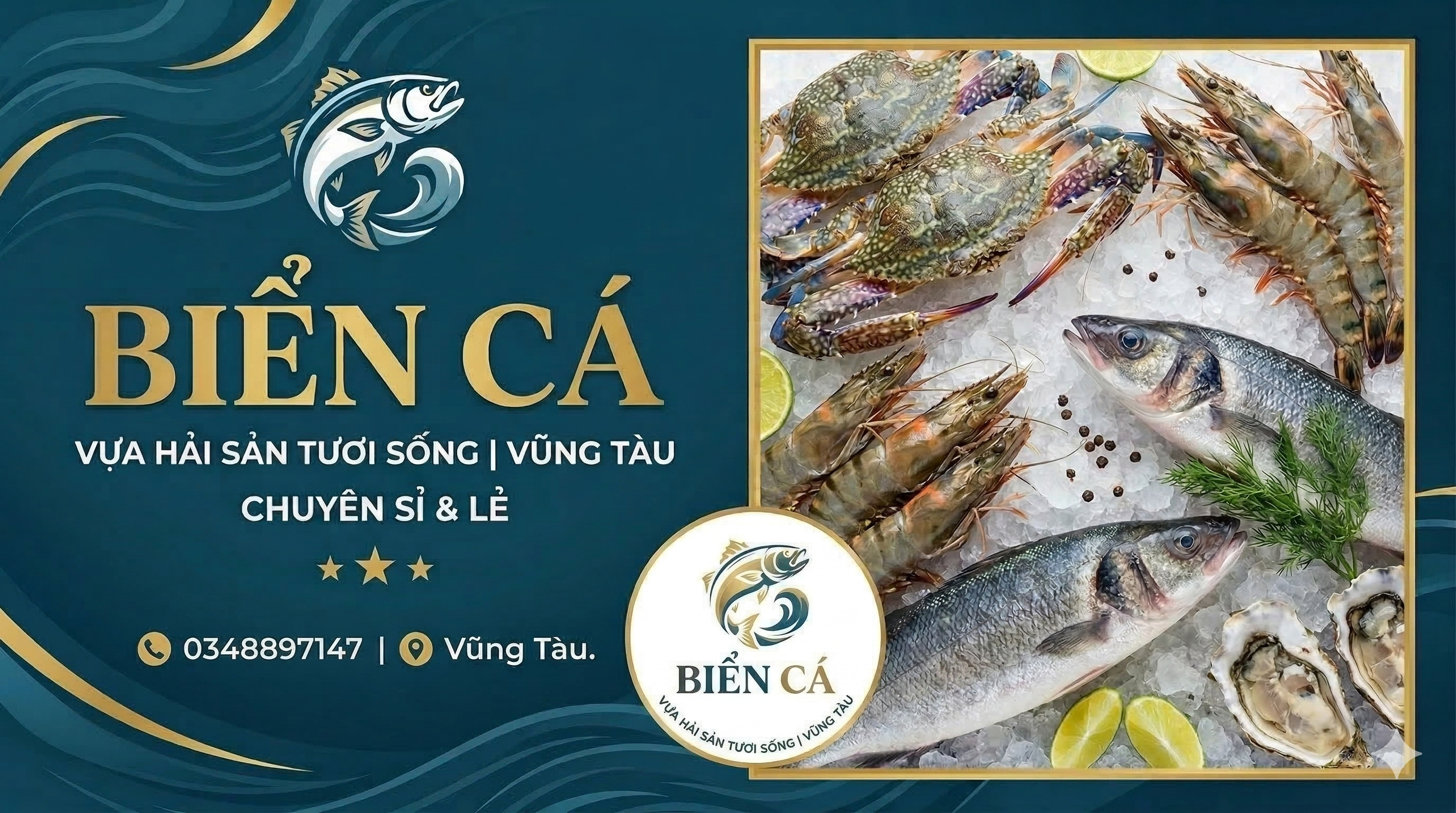 Quy trình đóng gói hải sản đi tỉnh